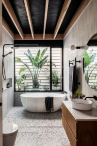 salle de bain tendance nature