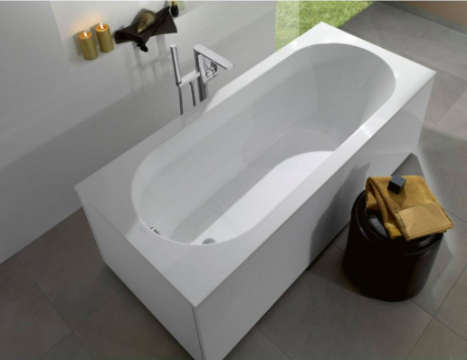 baignoire rectangulaire