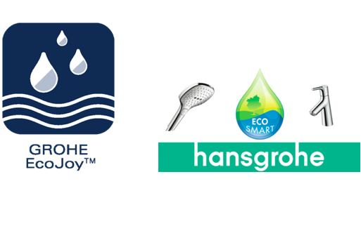 technologie d'economies d'eau grohe et hansgrohe