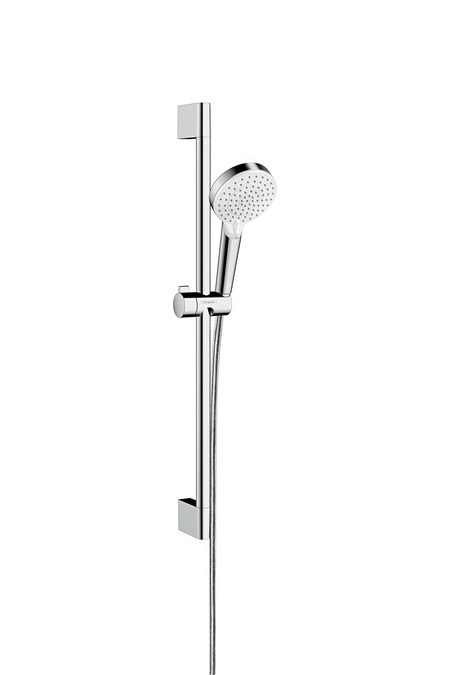 Hansgrohe Set Crometta Vario : Unica'Croma 0,65m, blanc:chromé (26532400)