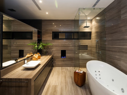 Salle de bain contemporaine