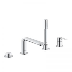 Grohe Lineare New Combiné monocommande 4 trous montage avec ou sans châssis (19577001)