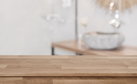 mensuration table salle de bain pour la pose d'une vasque