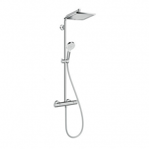 Hansgrohe Colonne de douche Showerpipe Crometta E 240 1jet EcoSmart (27281000)