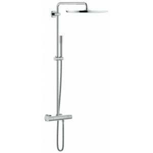 NOUVEAU Grohe Pack Rainshower System 400 Colonne de douche thermostatique + IPS WashBall (27174001*)