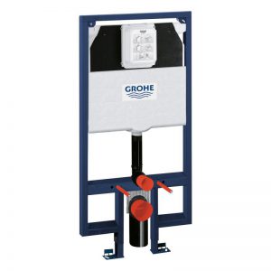 Grohe Rapid SL Bâti-support WC avec Réservoir 80mm, hauteur 1,13 m et largeur 0,62 m (38994000)