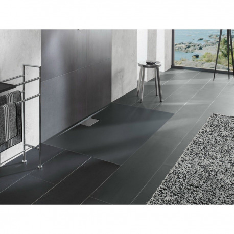 Villeroy & Boch Receveur Architectura Metalrim, 1200 x 900 x 15 mm, anthracite (UDA1290ARA215V-1S)