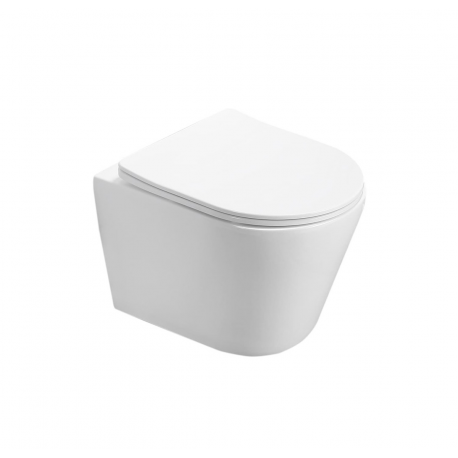Villeroy & Boch Pack WC Bâti-support + WC SAT sans bride et fixations invisibles + Plaque chrome + Set habillage (ViConnectInfinitio-1-sabo)