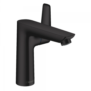 Hansgrohe Talis E Mitigeur de lavabo 150 noir mat, avec tirette et vidage (71754670)